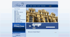Desktop Screenshot of hostalfelipev.com